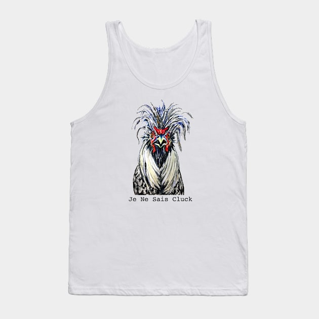 Polish Rooster, Roody Tank Top by jenesaiscluck